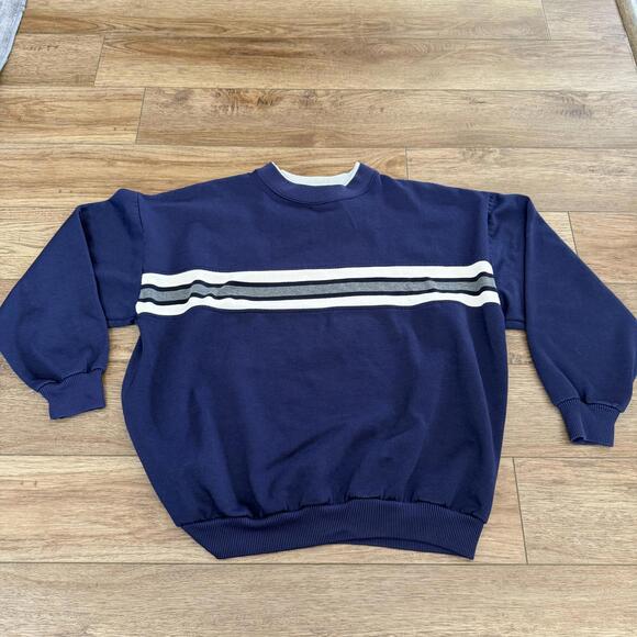 American Vintage Other - Vintage 90s Striped Crewneck Speedy U.S.A. Sweater